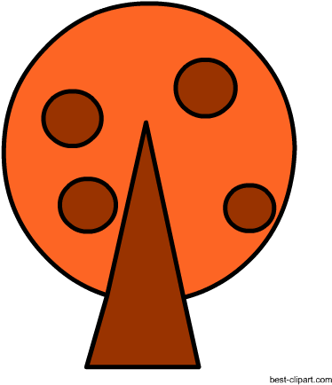 Free Orange Tree Clip Art - Graficas De Equidad De Genero (450x450), Png Download