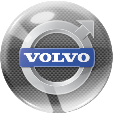Volvo Logo Png Road Runner Flash Clocks - Volvo Jacket (393x393), Png Download