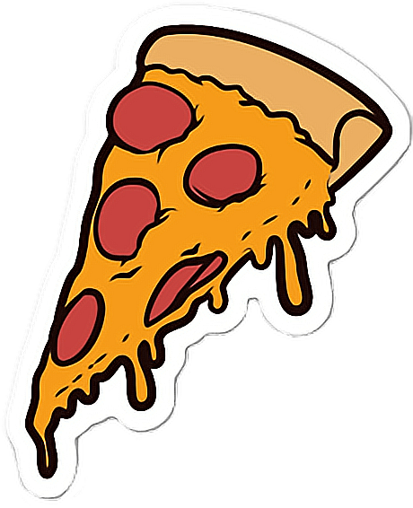 Report Abuse - Slice Of Pizza Cartoon (460x566), Png Download