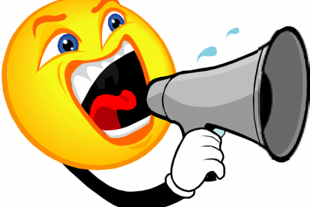 Stock Noise Talking Voice Free On Dumielauxepices Net - Talking Smiley Face Clipart (450x300), Png Download