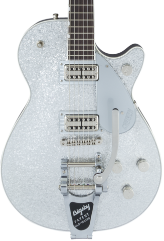 Gretsch G6129t Players Edition Jet Ft With Bigsby Rw - Electric Guitar (327x480), Png Download