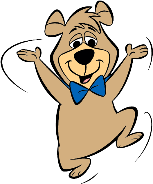 Bubu Yogi Bear (535x642), Png Download