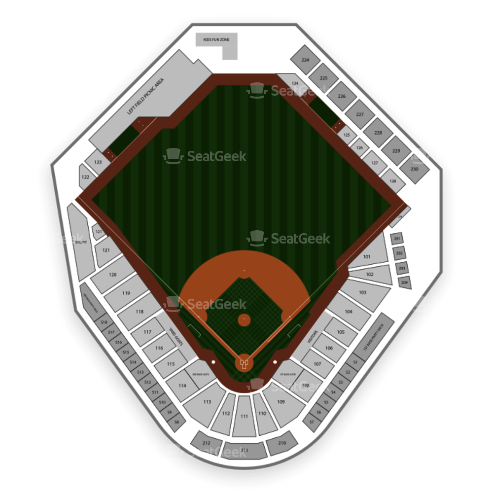 Attractive Abdab 0068b Hartford Yard Goats Seating - Soccer-specific Stadium (1000x1000), Png Download