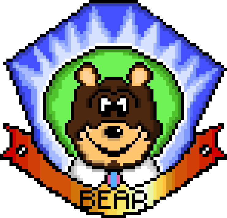 Copyright Safe Yogi Bear Rip-off Logo - Pixel (800x770), Png Download