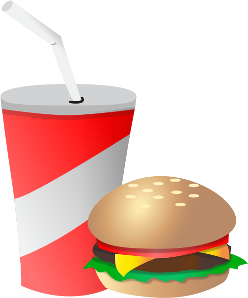 Drink And Burger Emoji - Emoji (640x640), Png Download