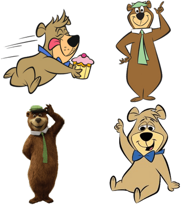 Yogi And Boo-boo Bear - Boo Boo Bear (400x400), Png Download