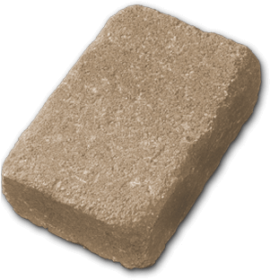 Rustic Wall Stone 8" X 4" X 12" - Concrete (570x429), Png Download