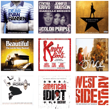 Grammy Winners For Best Musical Theater Album 1960-2018 - Original Broadway Cast - The Color Purple (436x406), Png Download