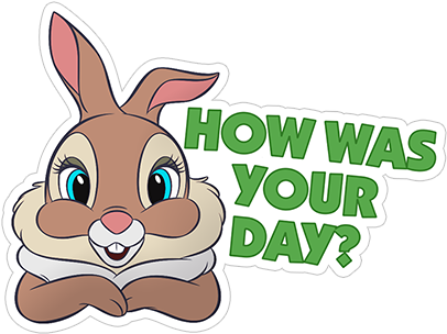 Viber Sticker «thumper» - Viber (490x317), Png Download