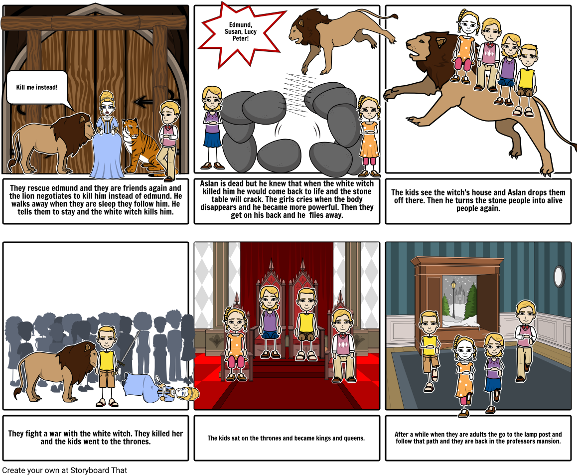 Narnia - Narnia Storyboard (1164x962), Png Download