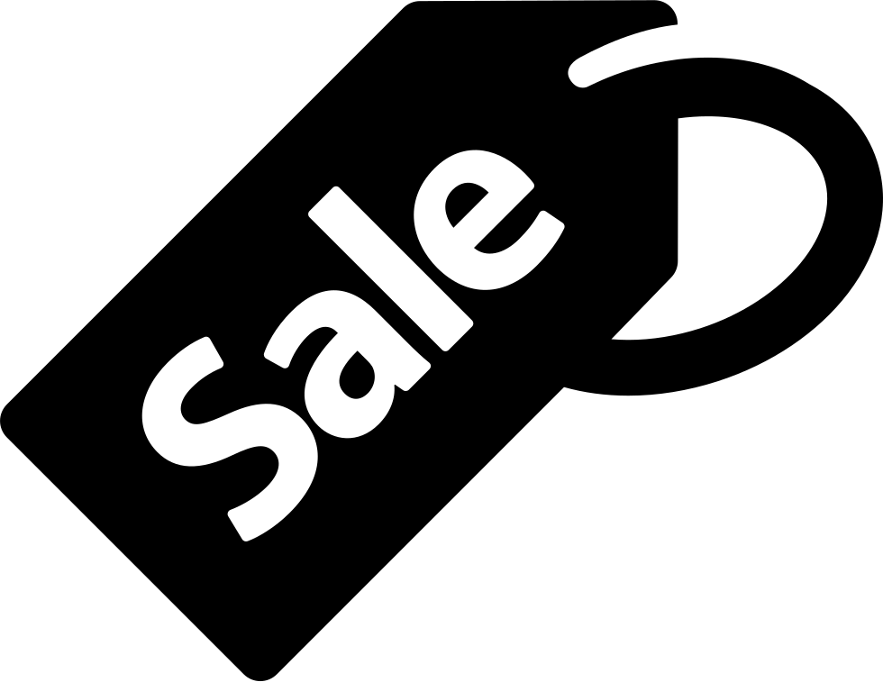 Free Sales Icon Png - Sale Icon White Png (980x757), Png Download