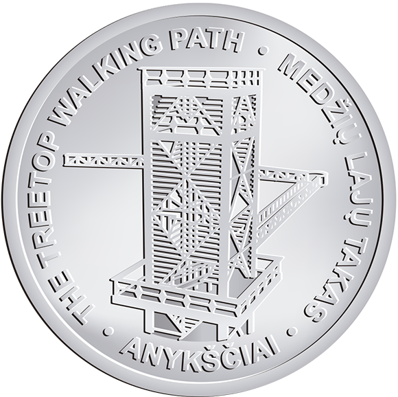 Near The Stone Puntukas There Is The Treetop Walking - Pullman City Harz (600x579), Png Download