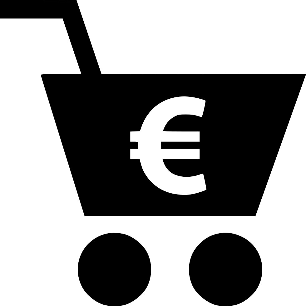 Euro Shopping Shopping Sales Comments - Add To Basket Svg (980x980), Png Download