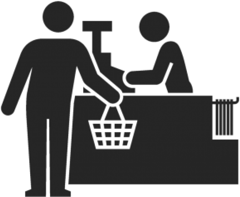 Point Of Sale - Pos Customer Icon (800x1125), Png Download