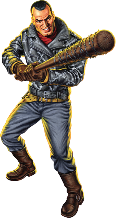 Lucillepatrol-negan - Walking Dead Gi Joe Figures (396x743), Png Download