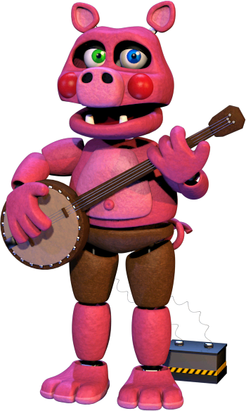 Pigpatch - Fnaf Pig Patch (350x585), Png Download