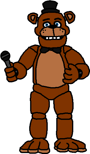Freddy Fazbear - Fnaf 1 Freddy (309x513), Png Download