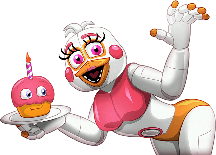 1211 - Fnaf Funtime Chica Ucn (960x540), Png Download