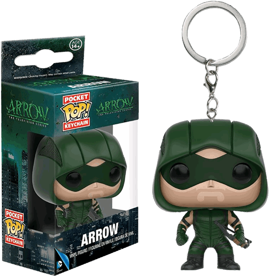 Arrow: Pocket Pop! Keychain: Arrow (600x600), Png Download