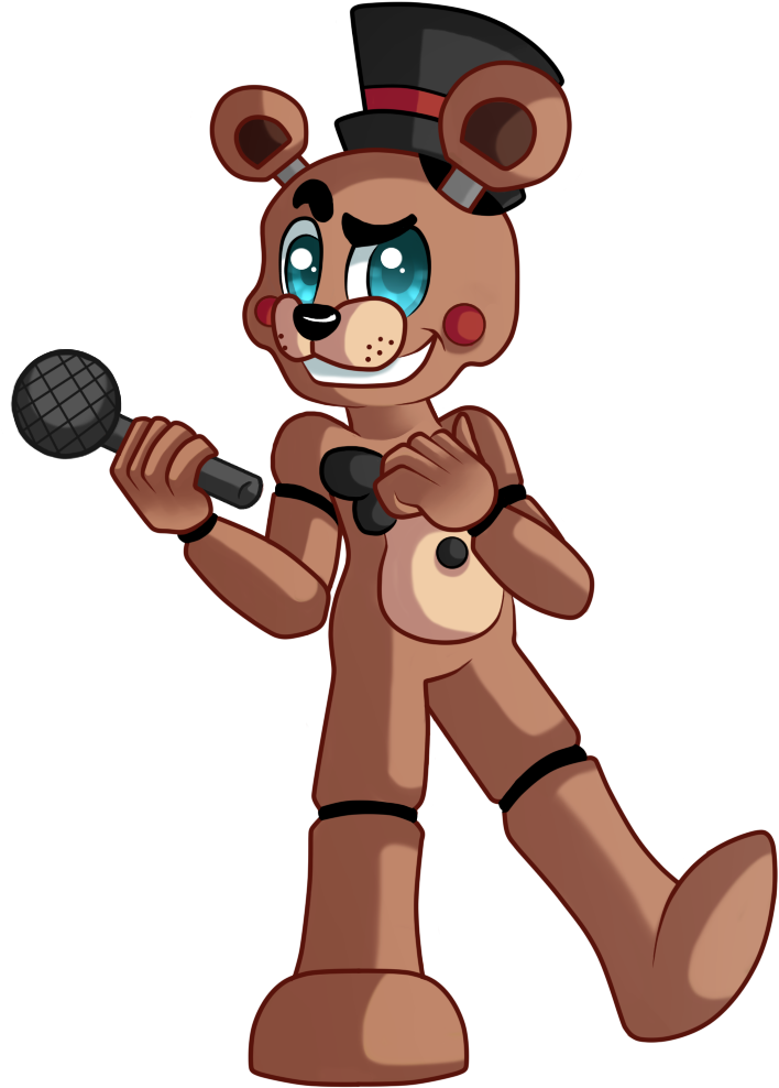 Svg Library Library Collection Of Free Toys Freddy - Toy Freddy Fan Art (800x1000), Png Download
