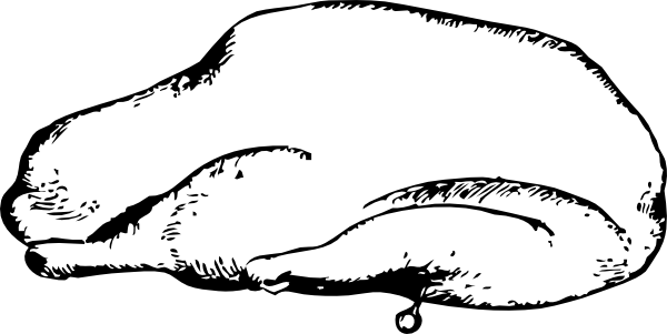 Free Vector Roast Goose Clip Art - Draw A Roast Goose (600x301), Png Download