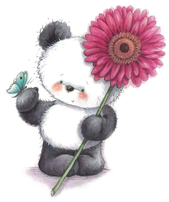 Giant Panda Paper Bear Red Transprent Png - Party Paws Papercrafting Cd-rom (564x674), Png Download