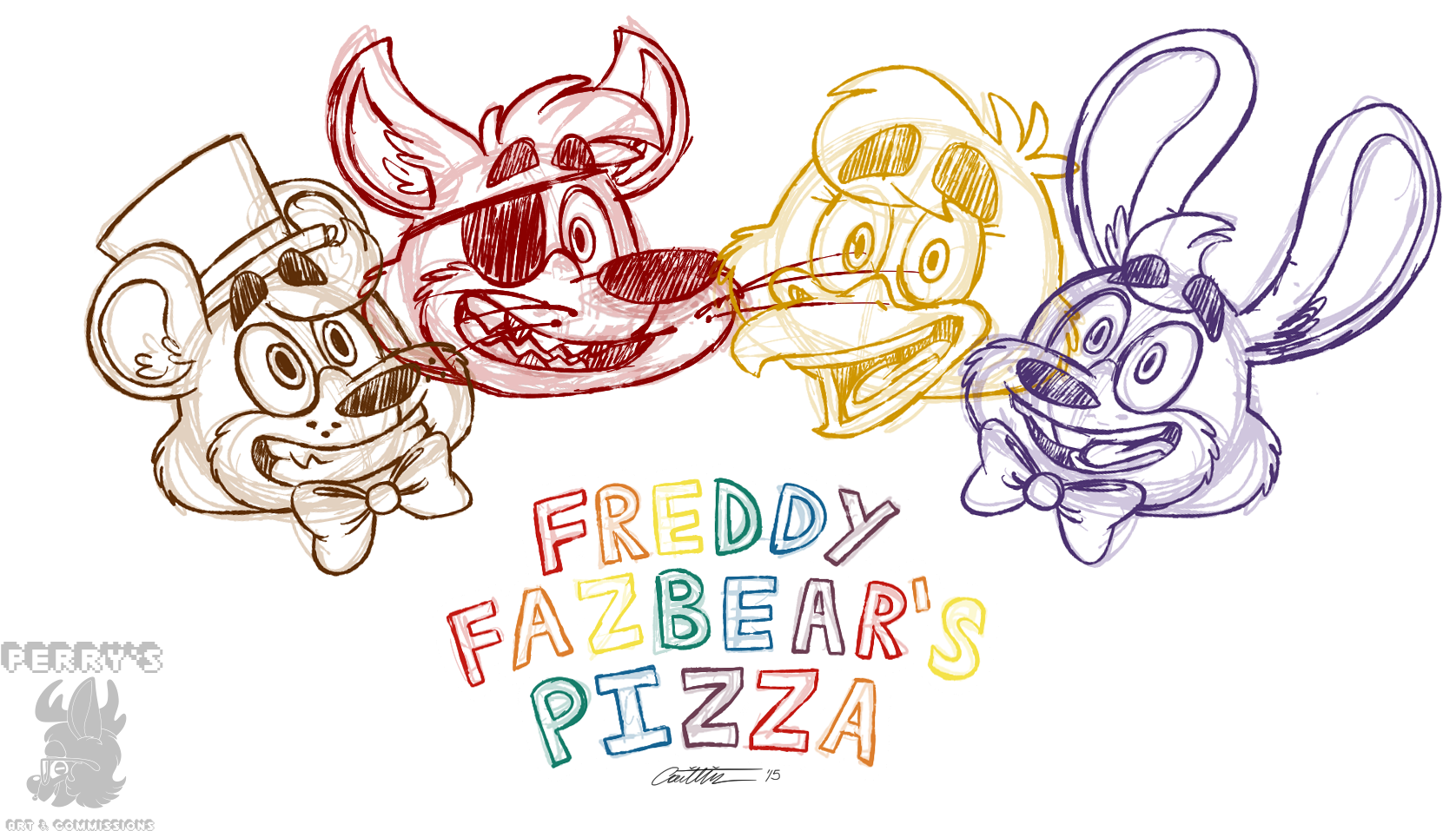 Freddy Fazbear's Pizza - Freddy Fazbear's Pizzeria Simulator (1750x1000), Png Download