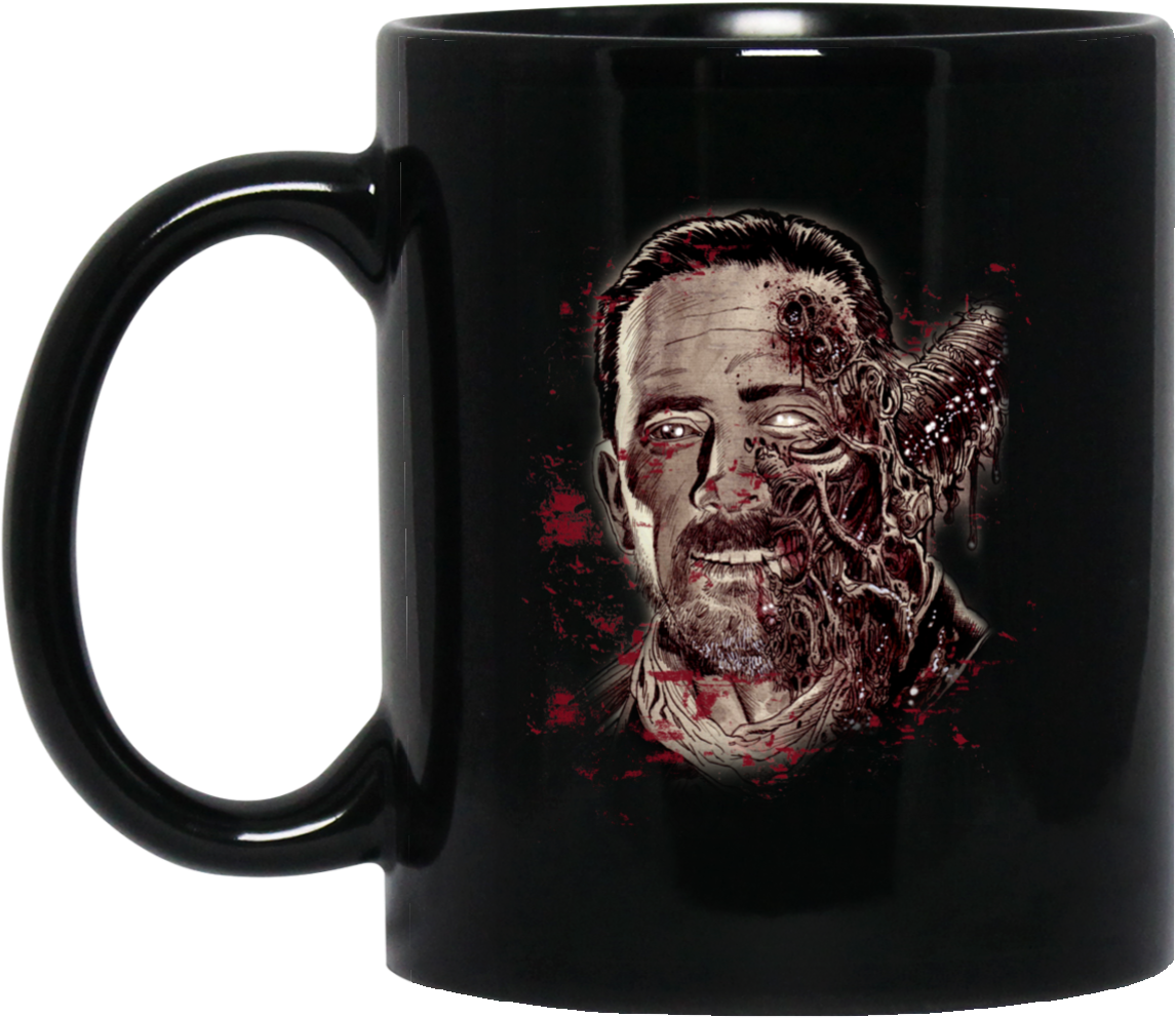 Walking Dead Negan Coffee Mug Halloween The Walking - Mug (1155x1155), Png Download