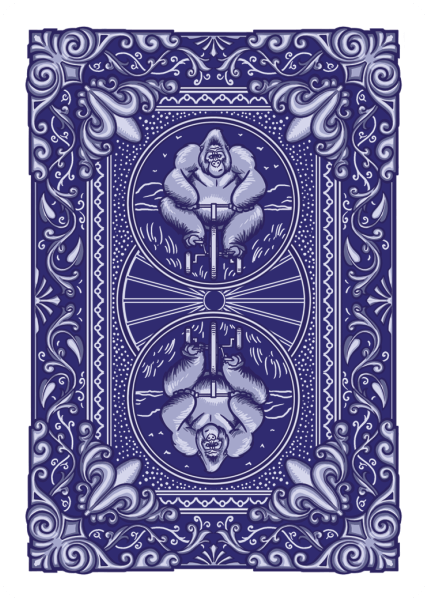 Celebrate His Gorilla Life By Playing With Your Decks - Playing Card (600x600), Png Download