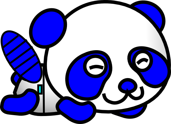 How To Set Use Bf Panda Svg Vector (600x435), Png Download