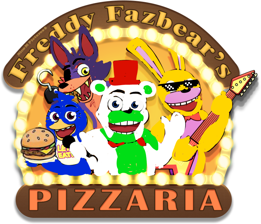 Freetoedit Freddy Fazbear's Burger And Fries - Free Shipping Anime Wallet Five Nights At Freddy's (1024x768), Png Download