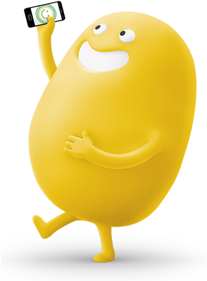 Cricket Wireless Offers Voice, Text, And Data With - Cartoon (300x437), Png Download