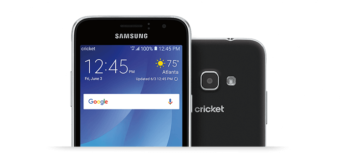 Cyber Monday Deals - Samsung Galaxy Amp 2 - 8 Gb - Black - Cricket Wireless (704x323), Png Download