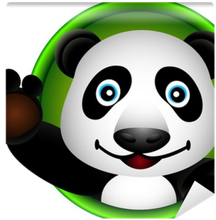 Saludo De Panda (400x400), Png Download