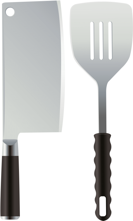 Free Png Kitchen Knife And Spatula Png Images Transparent - Portable Network Graphics (480x763), Png Download