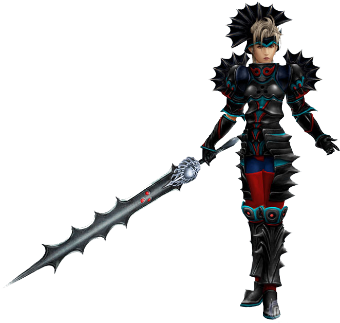 Paine Dark Knight Dressphere - Fantasy X 2 Dark Knight (722x640), Png Download