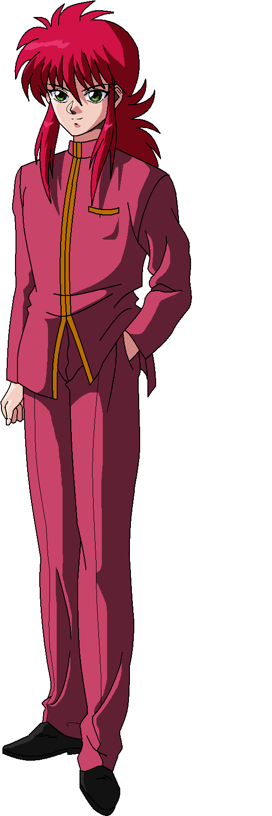 Yu Yu Hakusho - Kurama (957x1702), Png Download