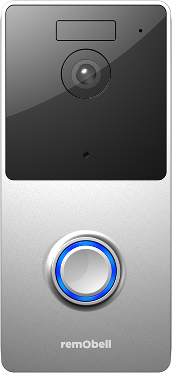 Remobell Wireless Wi-fi Video Doorbell - Video Doorbell (800x800), Png Download
