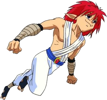 Flyingjin - Yu Yu Hakusho Render (381x359), Png Download