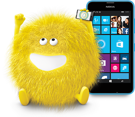 Details On Network Management Policies At Cricketwireless - Nokia Lumia 635 - 8 Gb - Black - At&t (462x374), Png Download