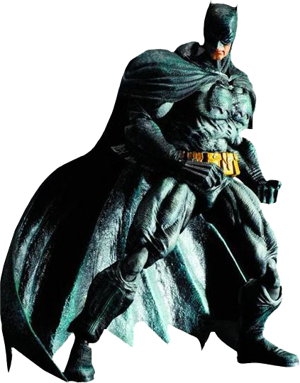 Arkham City - Batman Arkham City Play Arts Kai Batman Dark Knight (423x540), Png Download