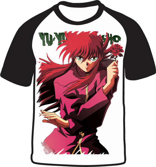 Camiseta Yu Yu Hakusho Kurama - Yu Yu Hakusho Season 4 - (region 1 Import Dvd) (505x539), Png Download