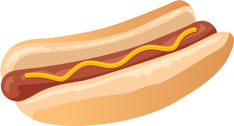 Hot Dog Eating Contest %%sep%% Brockport - Hot Dog With Transparent Background (900x600), Png Download