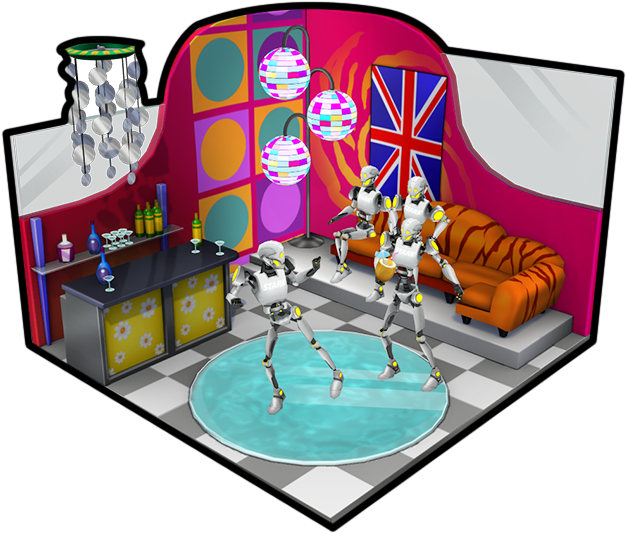 Groovy Dance Party - Indoor Games And Sports (648x976), Png Download