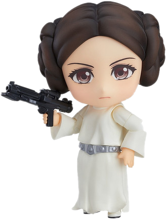 Leia Organa Commander Expansion - Nendoroid Leia (352x450), Png Download