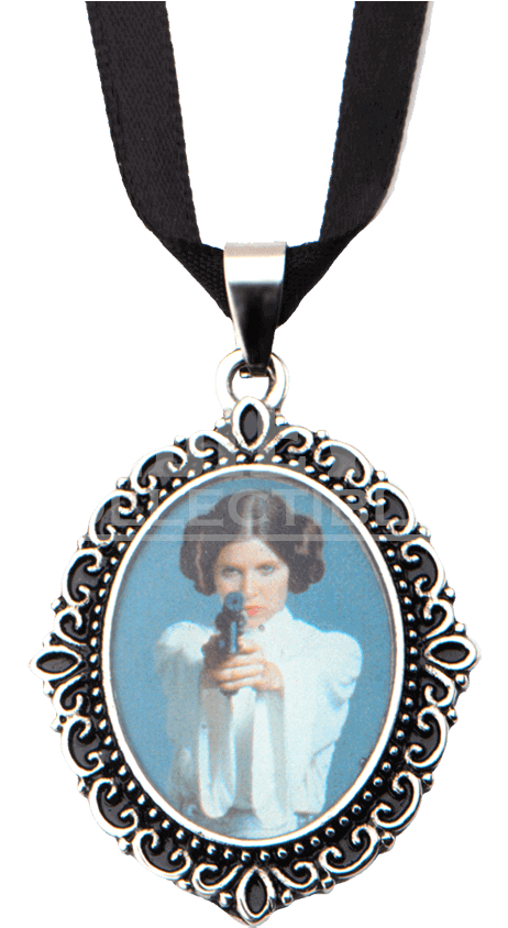 Princess Leia Cameo Choker (850x850), Png Download