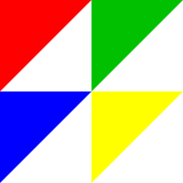 Congruent Figures In Logos (600x600), Png Download