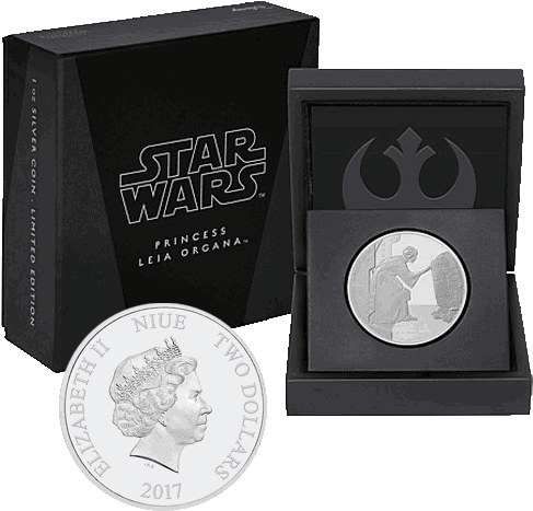 Silver Numismatic Star Wars Classic - Star Wars (500x500), Png Download