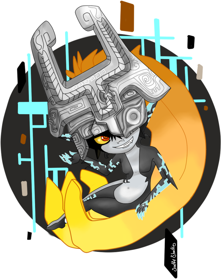 Midna By Snarky - Midna Transparent (762x1048), Png Download