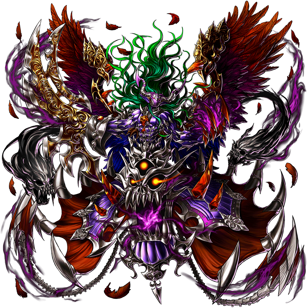 Nightmare Sword Abaddon Full Art - グラサマ 神 (1024x1024), Png Download